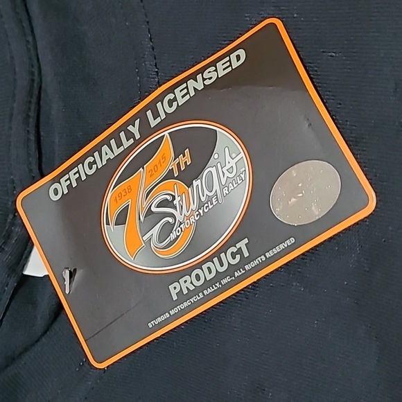 STURGIS 75TH SOUTH DAKOTA BLACK HILLS RALLY 2015 TEE-SHIRT - Picture 7 of 10